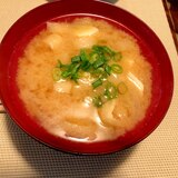 油揚げのお味噌汁